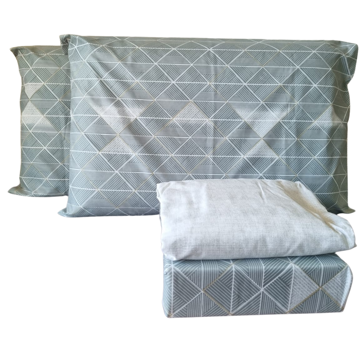 Jogo de cama CASAL 200 Fios 4 peças Corttex